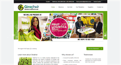 Desktop Screenshot of ginafruit.com.ec
